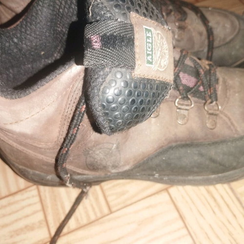 Aigle athletic shoes size 37 used, beige brown