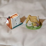 Decorative houses new, set of 2, souvenir