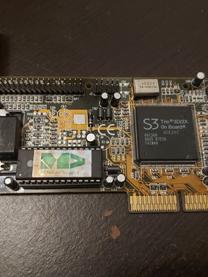 Κάρτα γραφικών S3 Trio 3D2X 8MB AGP μεταχειρισμένη, δοκιμασμένη και λειτουργική