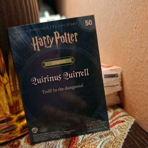 Harry Potter crystal card rare edition new