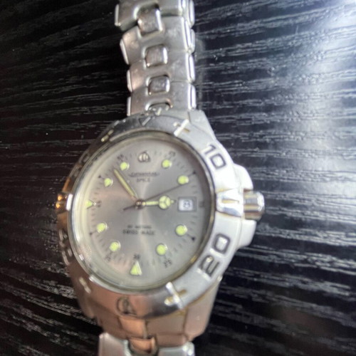 Catamaran Spice wristwatch used men's, waterproof up to 50 m