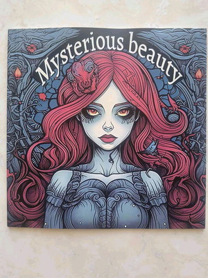 Mysterious Beauty βιβλίο ζωγραφικής