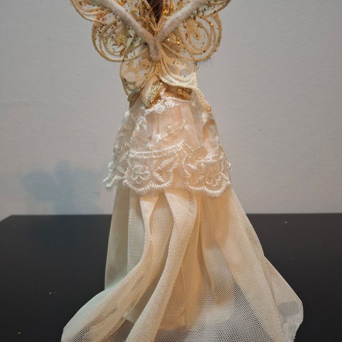 Decorative fairy like new, plastic, tulle, sequins