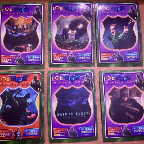 Batman Begins collection cards, 2005 special edition