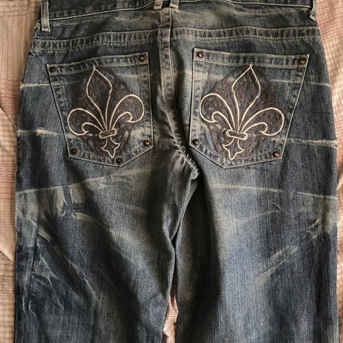 Inc Jeans Y2K like new, black and green, size L