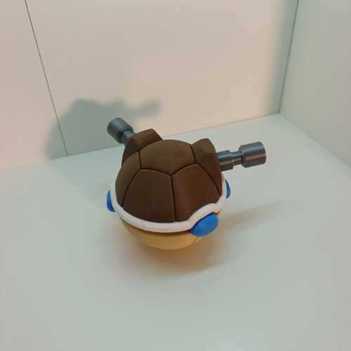 Blastoise Pokéball Clicker 3D printed collectible