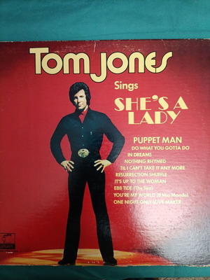 Tom Jones Sings She's A Lady βινύλιο σαν καινούργιο