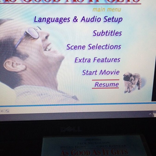As Good As It Gets DVD like new, comedy, subtitles
