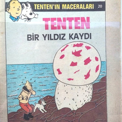 Tintin: Bir Yildiz Kaydi used comic in Turkish