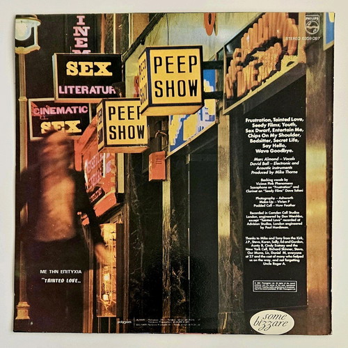 Soft Cell Non-Stop Erotic Cabaret vinyl like new, Greek edition 1981