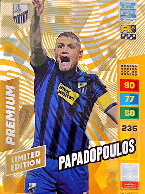 Kyriakos Papadopoulos limited edition premium card new