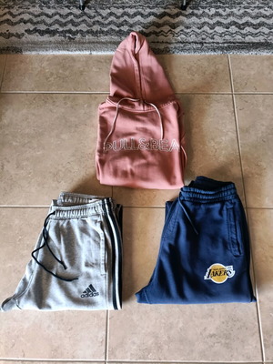 Pull & Bear sweatshirt and Adidas, DeFacto tracksuits used, size Large