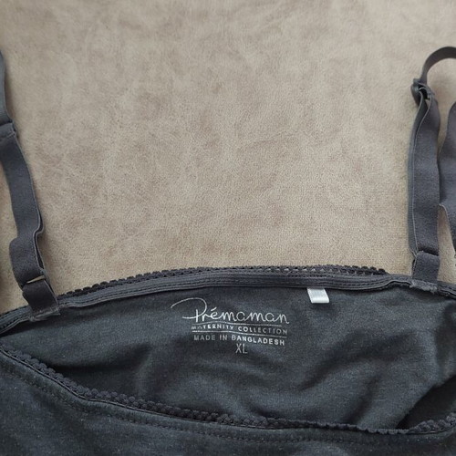 Prémaman Maternity and Nursing Top XL like new, dark gray