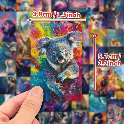Galaxy Animals stickers set of 50 new