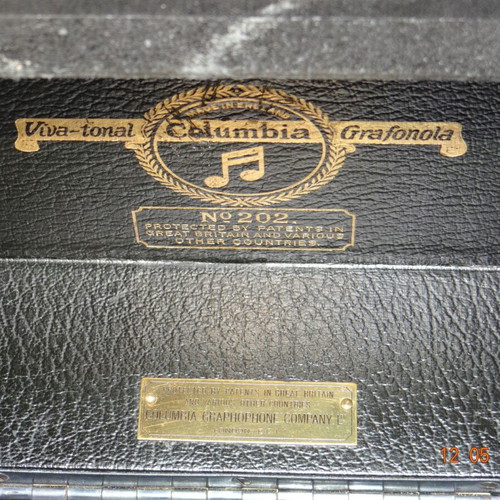 Columbia No202 gramophone used, antique 1922-1930