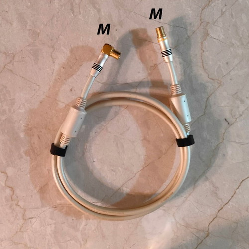 Real Cable ETVB Evolution Range 1.5m coaxial cable like new