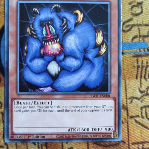 Bazoo The Soul Eater Effect Monster card like new