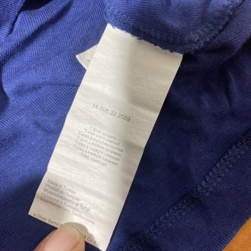 Oliver women's blouse used, size S, blue