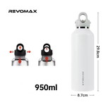 Θερμός σαν καινούργιο 950ml από ανοξείδωτο ατσάλι