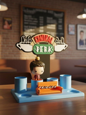Βάση Friends McDonald's Collection Central Perk 3D εκτύπωση πλαστικό PLA καινούργιο