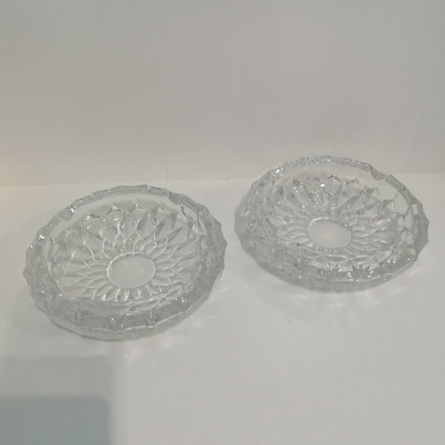 crystal ashtrays