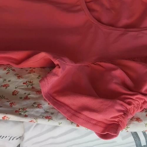 Yessica fuchsia pink blouse with puff sleeves like new, size M