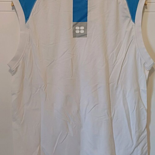 Nike Sleeveless Training Shirt Greece National Basketball Used Size M