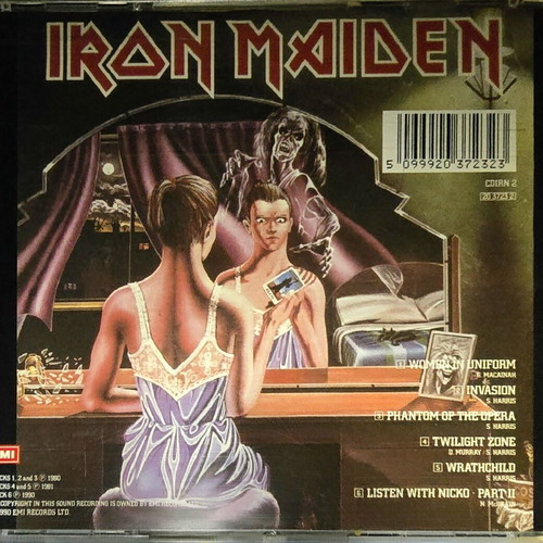 Iron Maiden The First Ten Years Singles CD collection, 9 discs