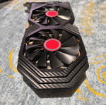 AMD RX 580 8GB σαν καινούργιο, gaming GPU με MX-6 πάστα