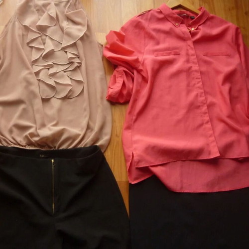 Women's clothes like new, Italian-made shirts, skirt, pants