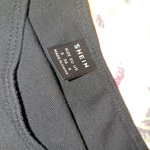 Shein black top like new, size S