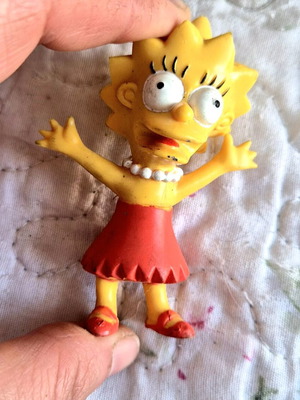 Φιγούρα Lisa Simpson μεταχειρισμένη, γνήσια του 1990