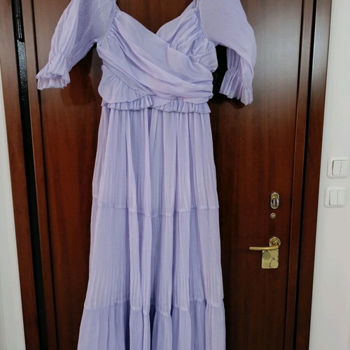 Unique lilac dress