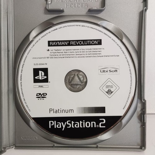 Rayman Revolution Platinum PS2 game like new