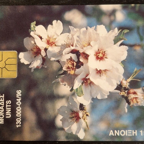 Spring Phone Card 2117 used, 1996 edition