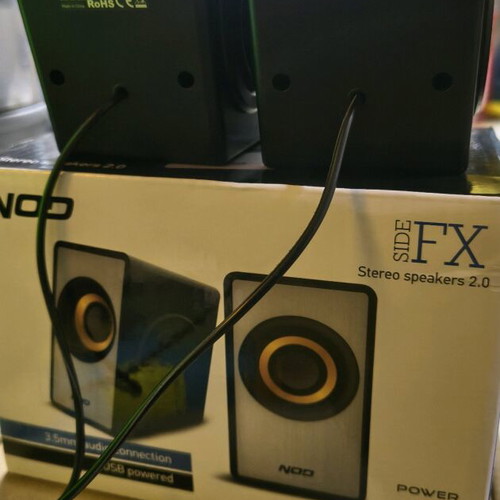 NOD 6 watt speakers new with 3.5mm jack and USB