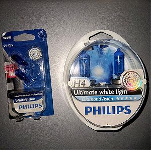 Λάμπες Philips H4 + ψίρες