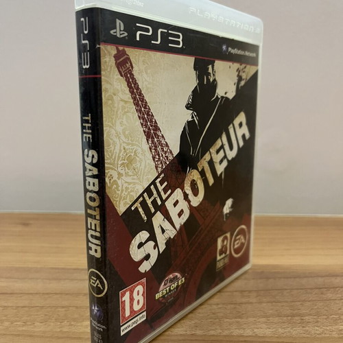 The Saboteur PS3 game used