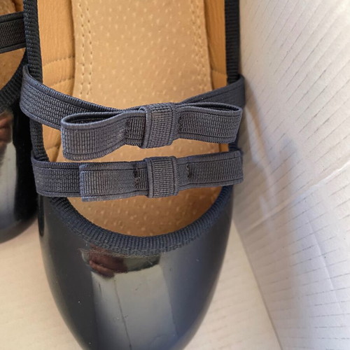Mix Mind patent leather ballerinas size 32, dark blue