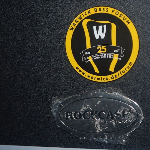 Flight Case Rockcase guitar case new for Warwick
