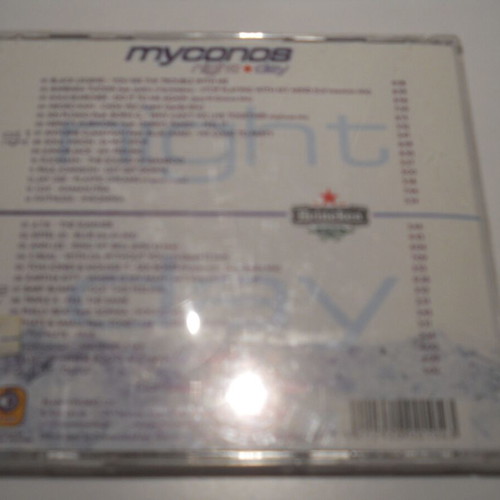 Mykonos Night Day 2x CD compilation used, electronic