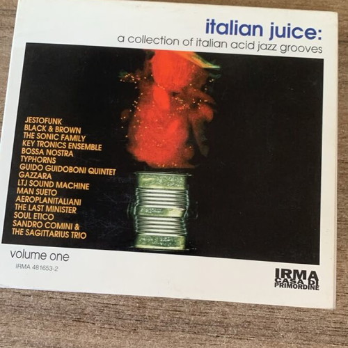 Italian Juice Volume One CD used, acid jazz compilation