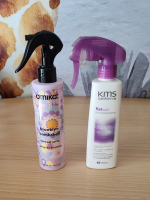 Kms + Amika σπρέι μαλλιών για προστασία από την θερμότητα