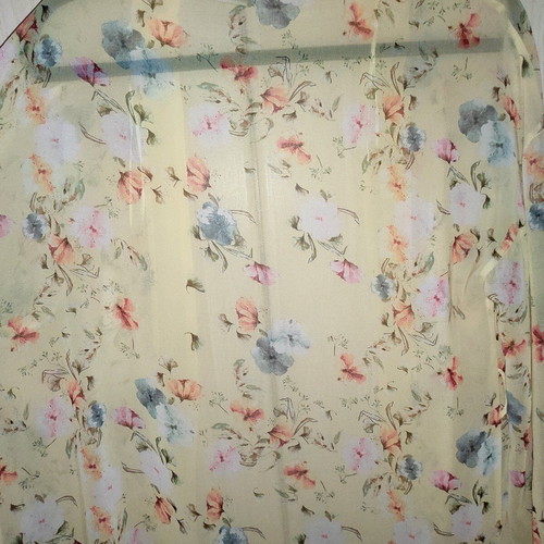 Kimono used with floral pattern
