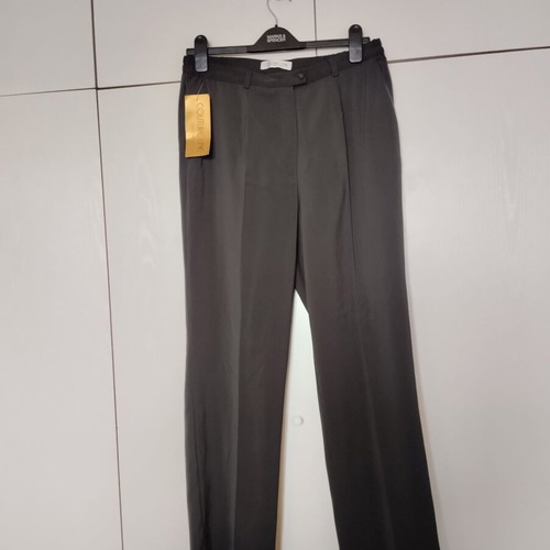Grey pants new medium large with elastic waist