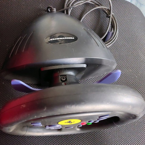 Nintendo GameCube GC Ferrari steering wheel used