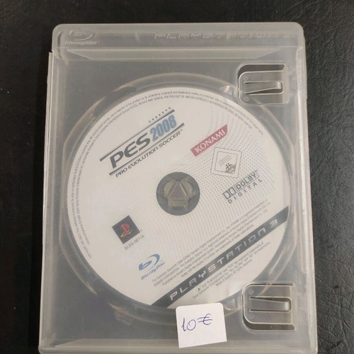 PES 2008 Pro Evolution Soccer for PlayStation 3 like new