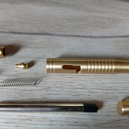 Vintage brass pen used heavy-duty type
