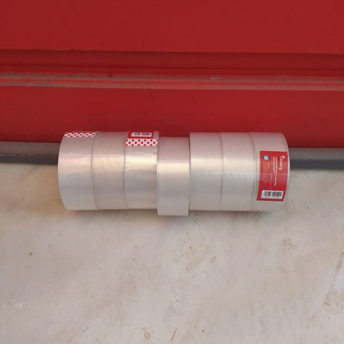 Packing tape transparent 36mm x 50m pack of 7 new