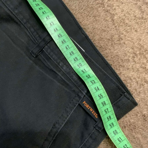 Portwest cargo work pants black like new No 46 XXL